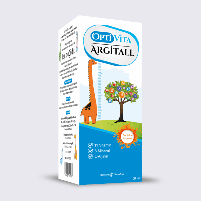 Optivita Argitall Arjinin & Multivitamin Şurup